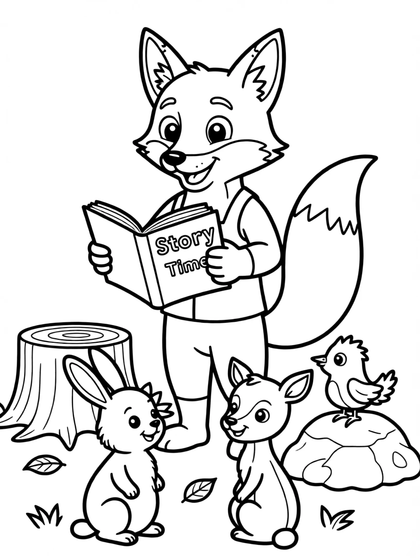 A joyful animal storyteller.