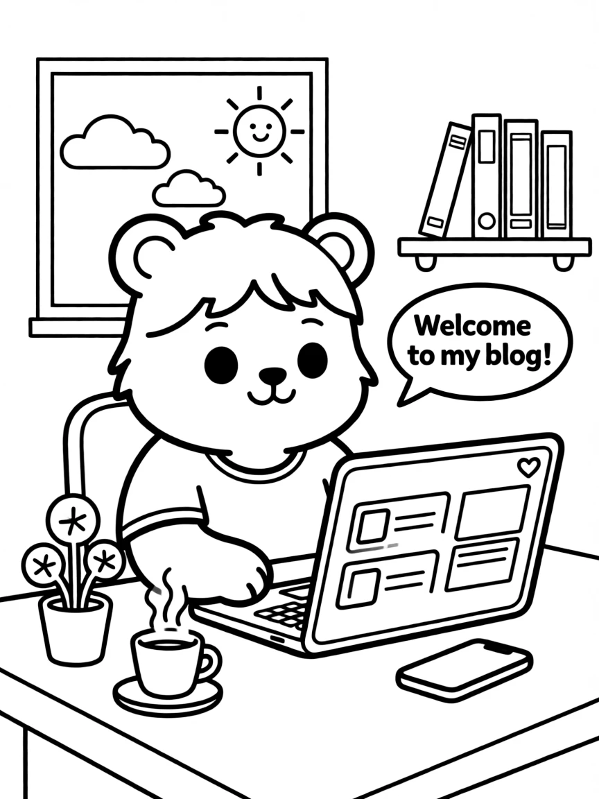 A kawaii animal blogger.