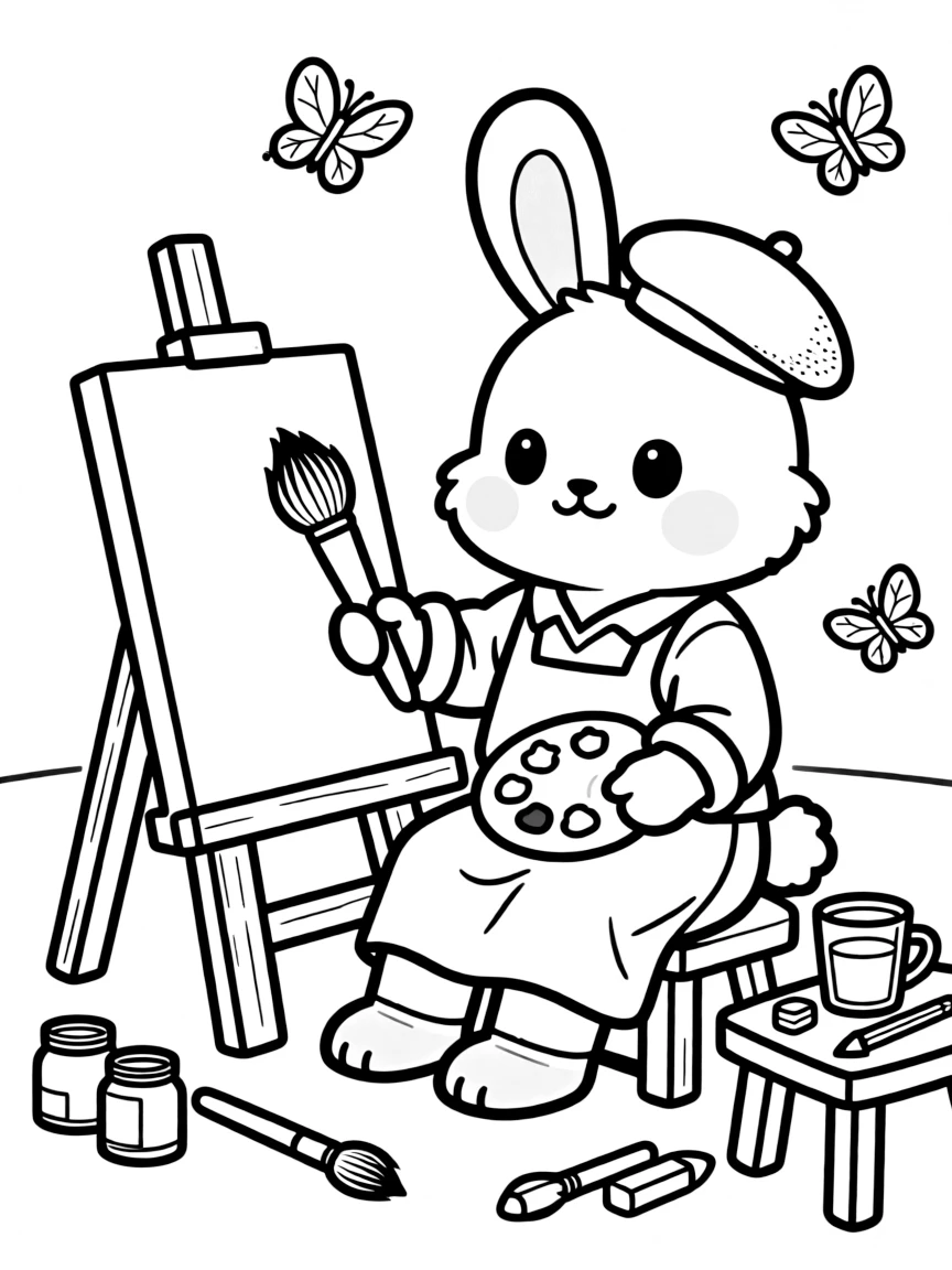 A kawaii animal artist.