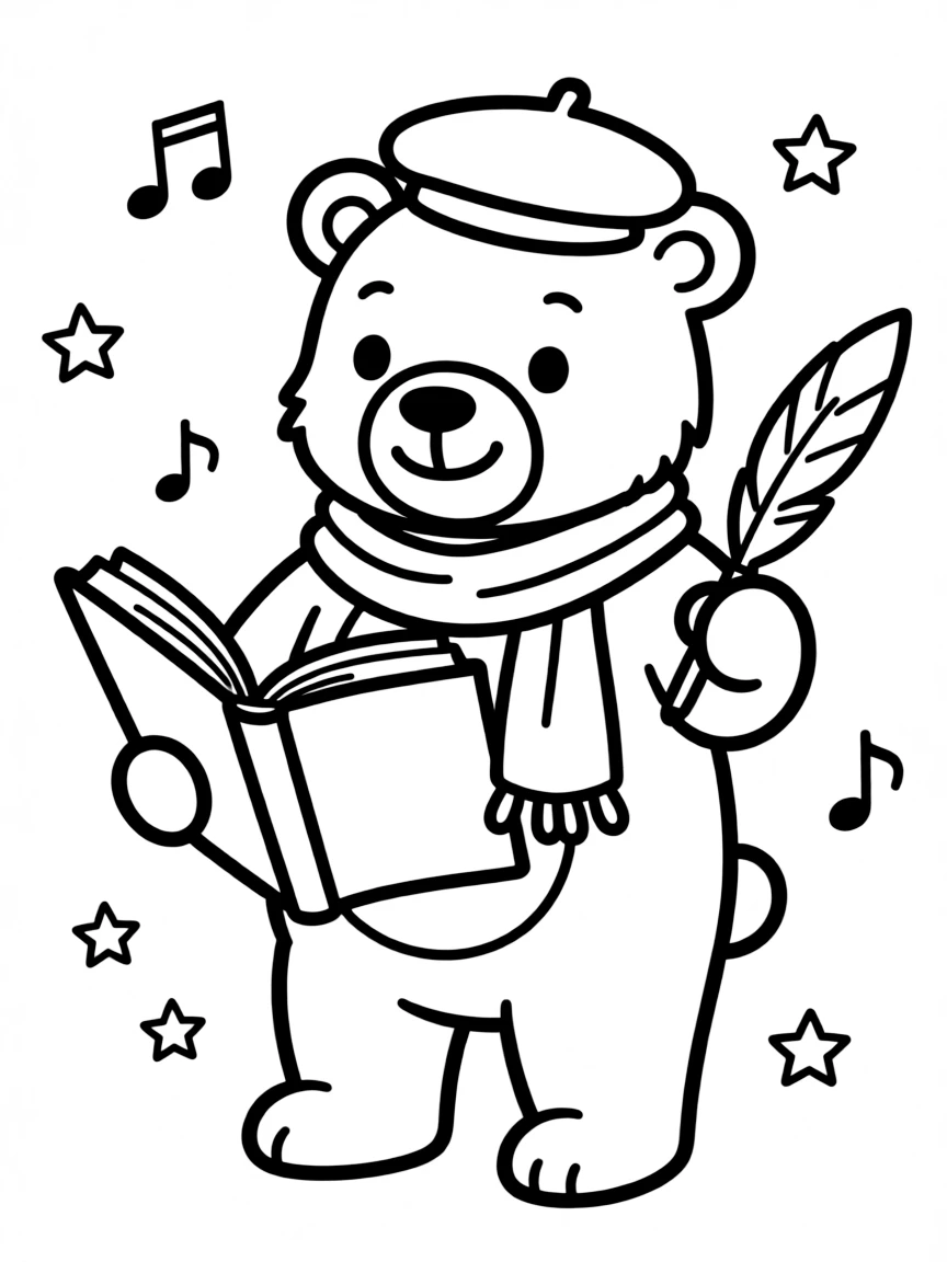 A smiling animal poet.