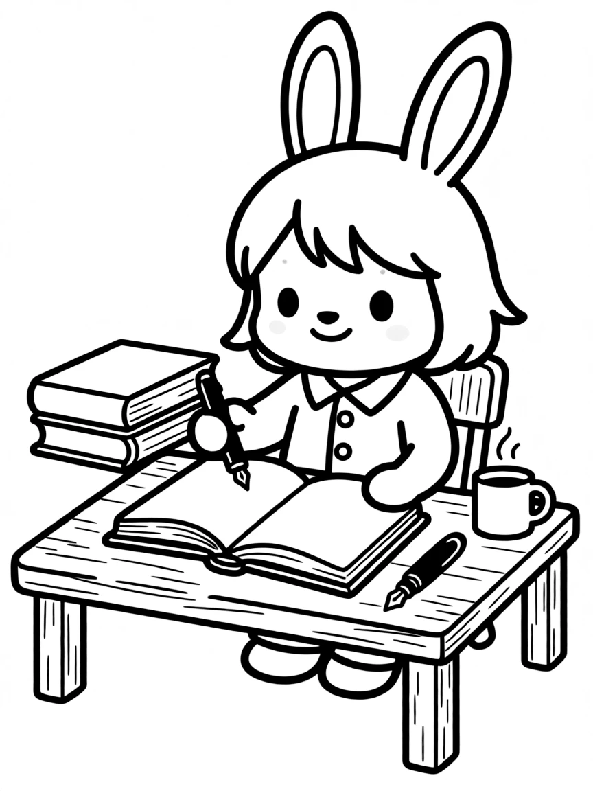 A kawaii animal writer.