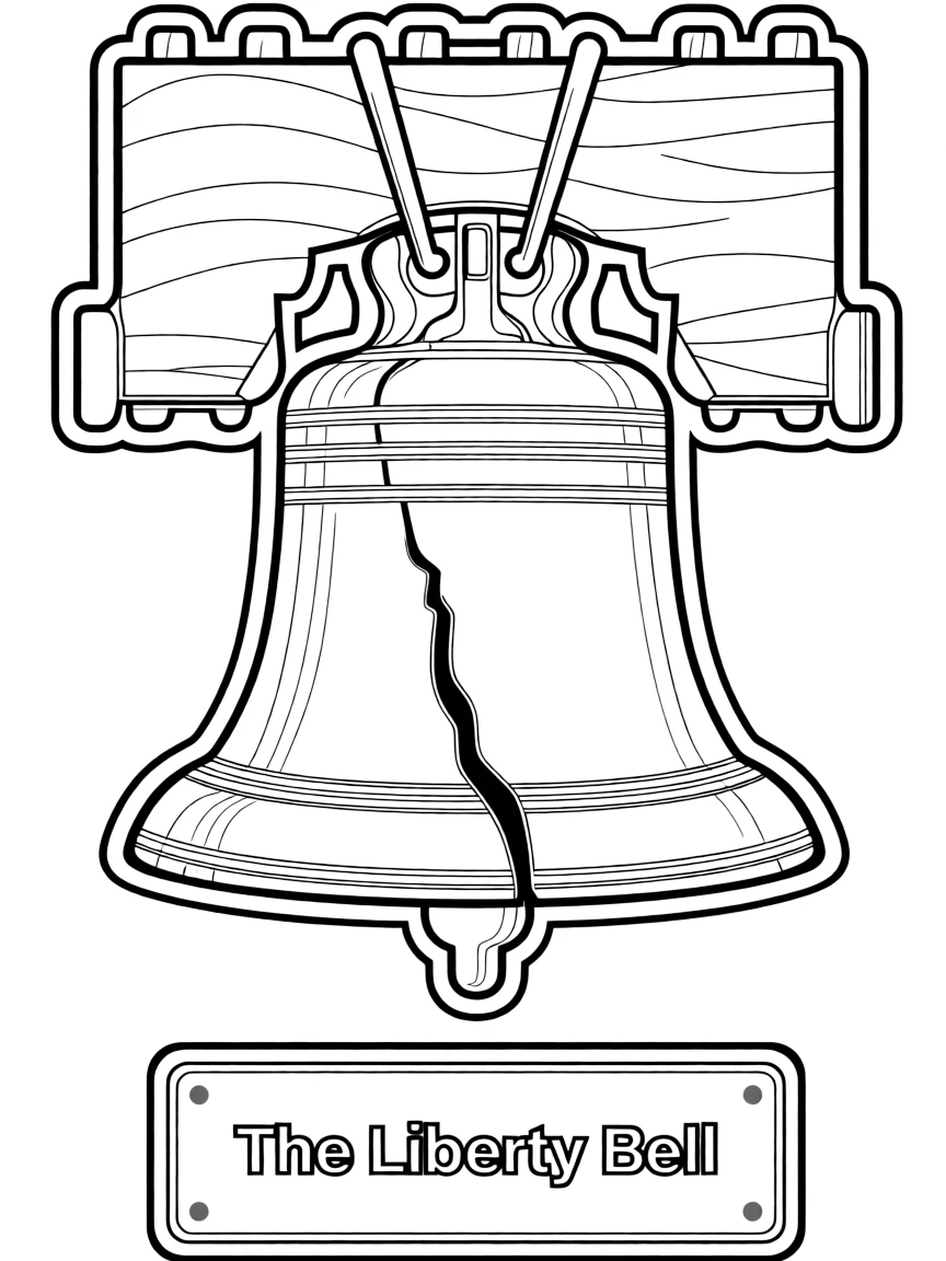 A little bell from the Liberty Bell in Massachusetts.