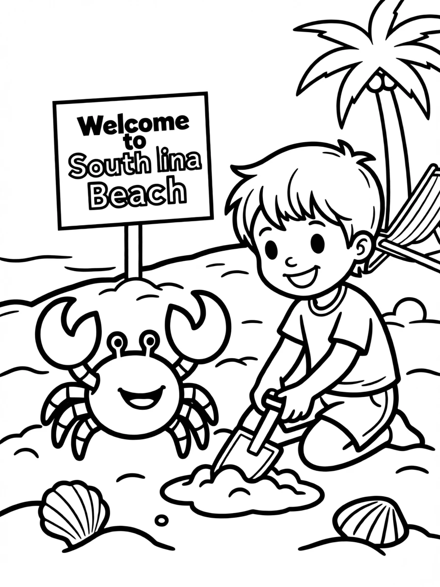A little crab playing in the sand with a friend in South Carolina.