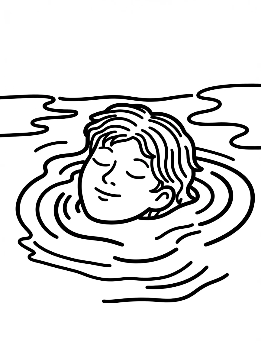 The axes head floating in the water for the prophets.