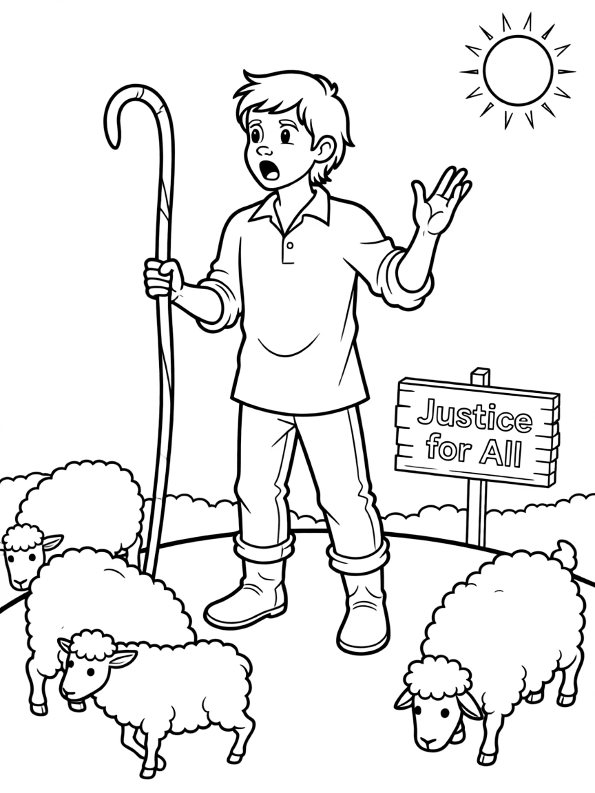 Amos, a shepherd, speaking out against injustice.