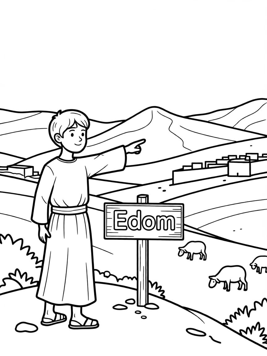 Obadiah's short prophecy about Edom.
