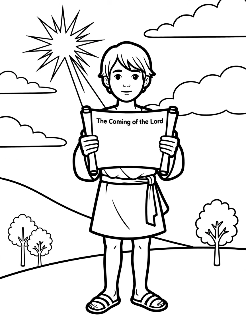 Malachi's prophecy about the coming of the Lord.
