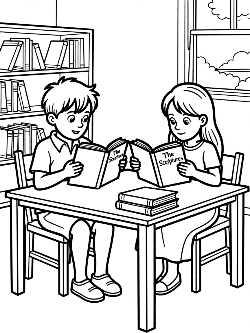 The Bereans eagerly examining the Scriptures daily.