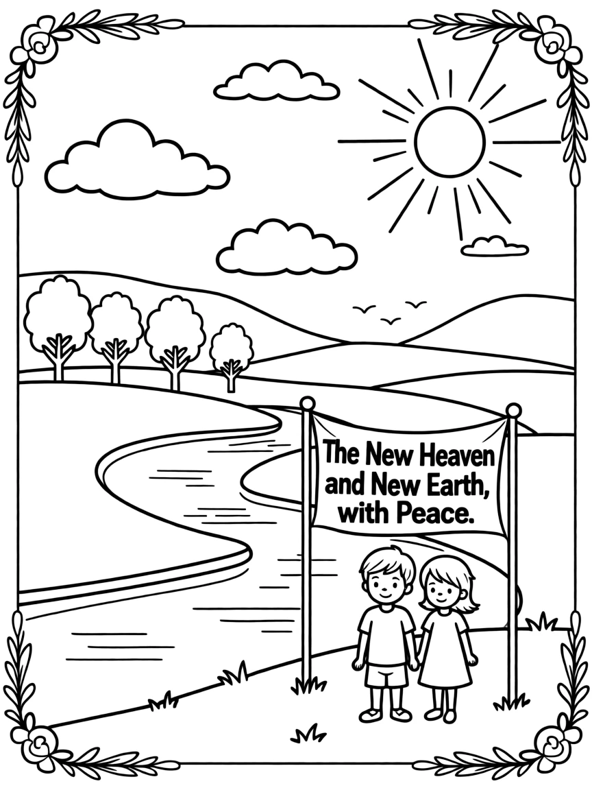 The New Heaven and New Earth, with peace.