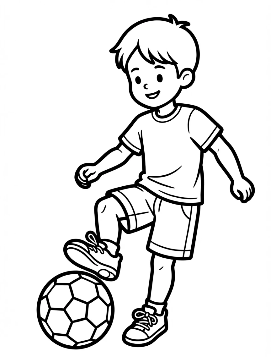 (sports) A child soccer ball