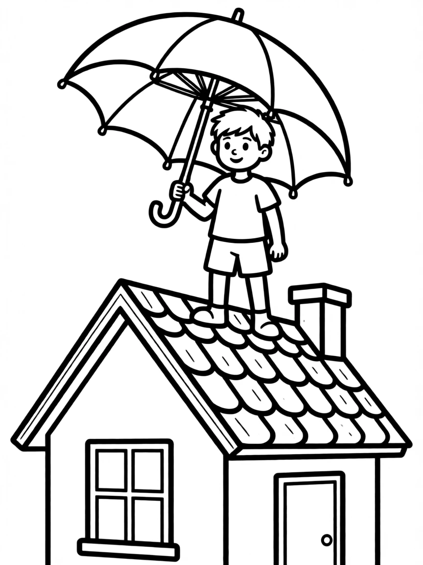A brave roof protecting.