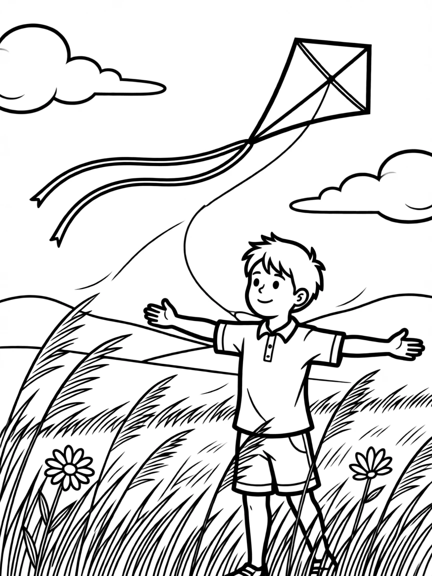 A brave wind blowing gently.