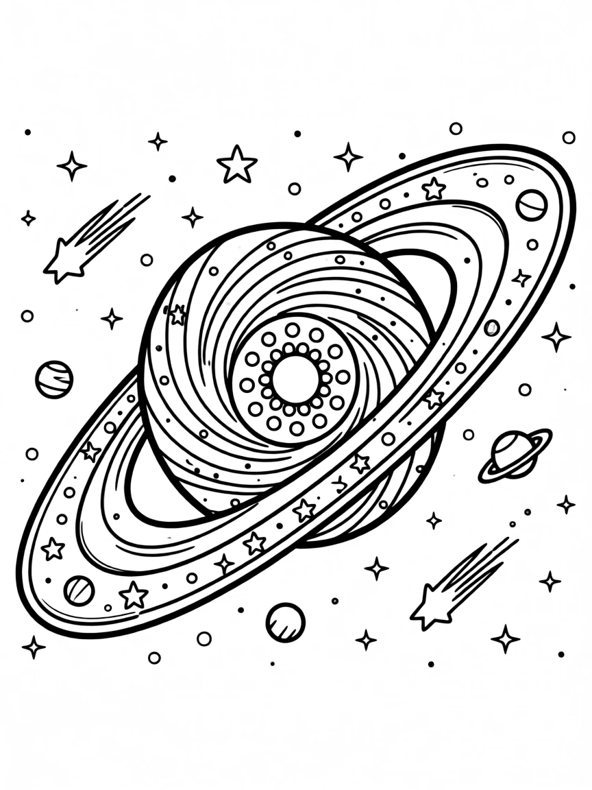 A proud galaxy shining brightly.