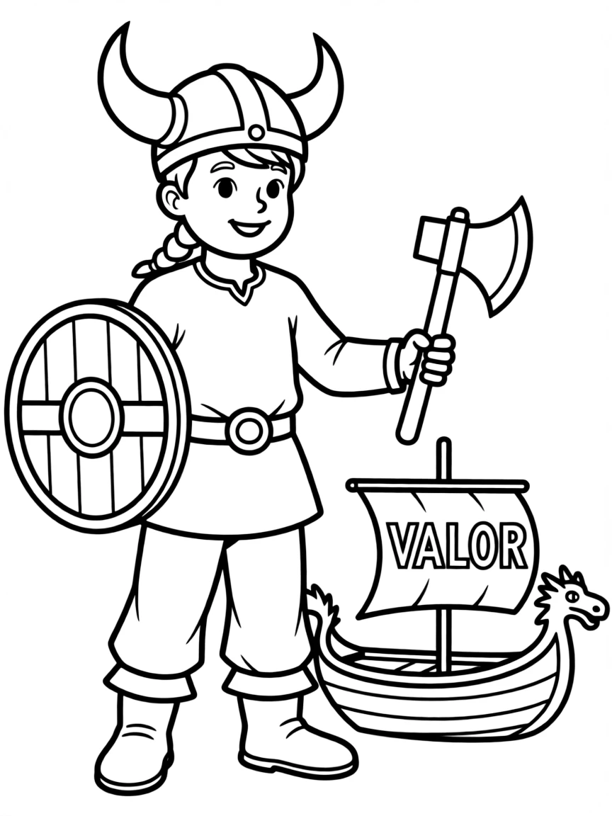 A Viking explorer