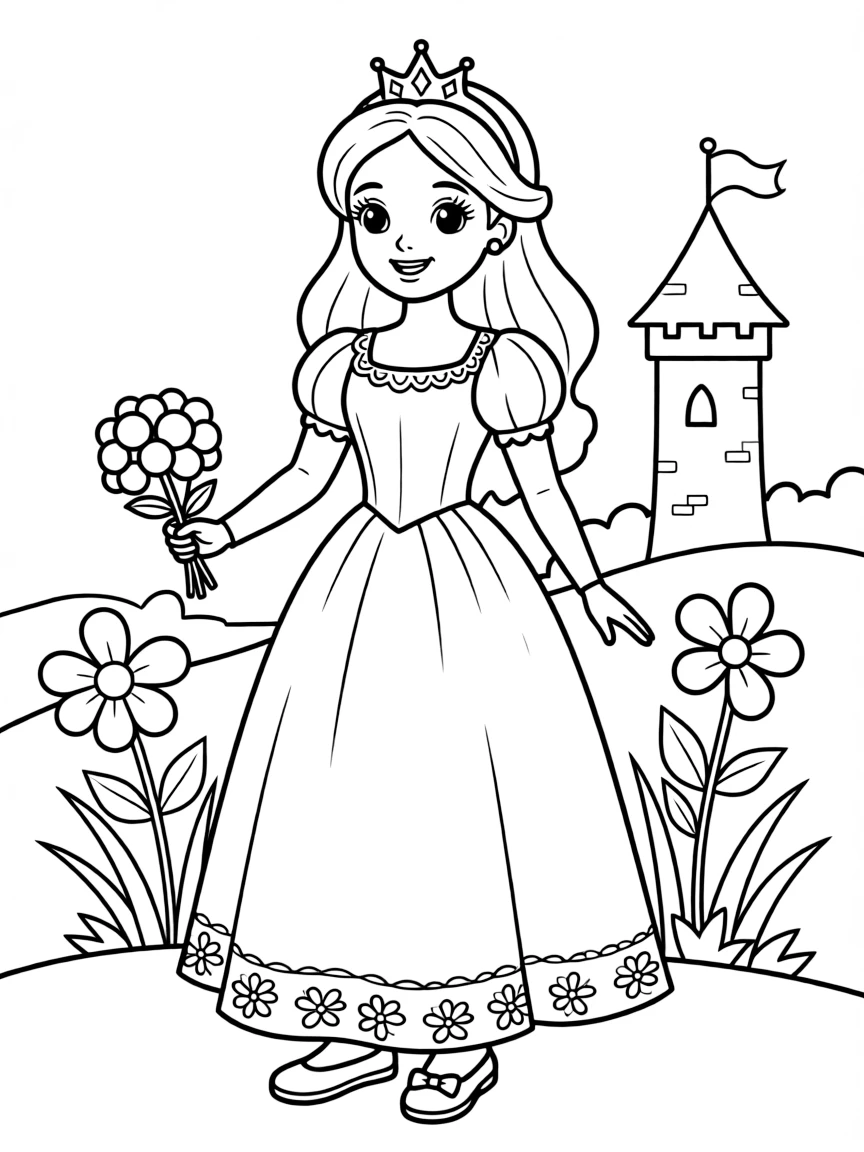 A medieval princess