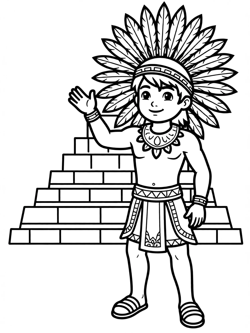 An Aztec emperor