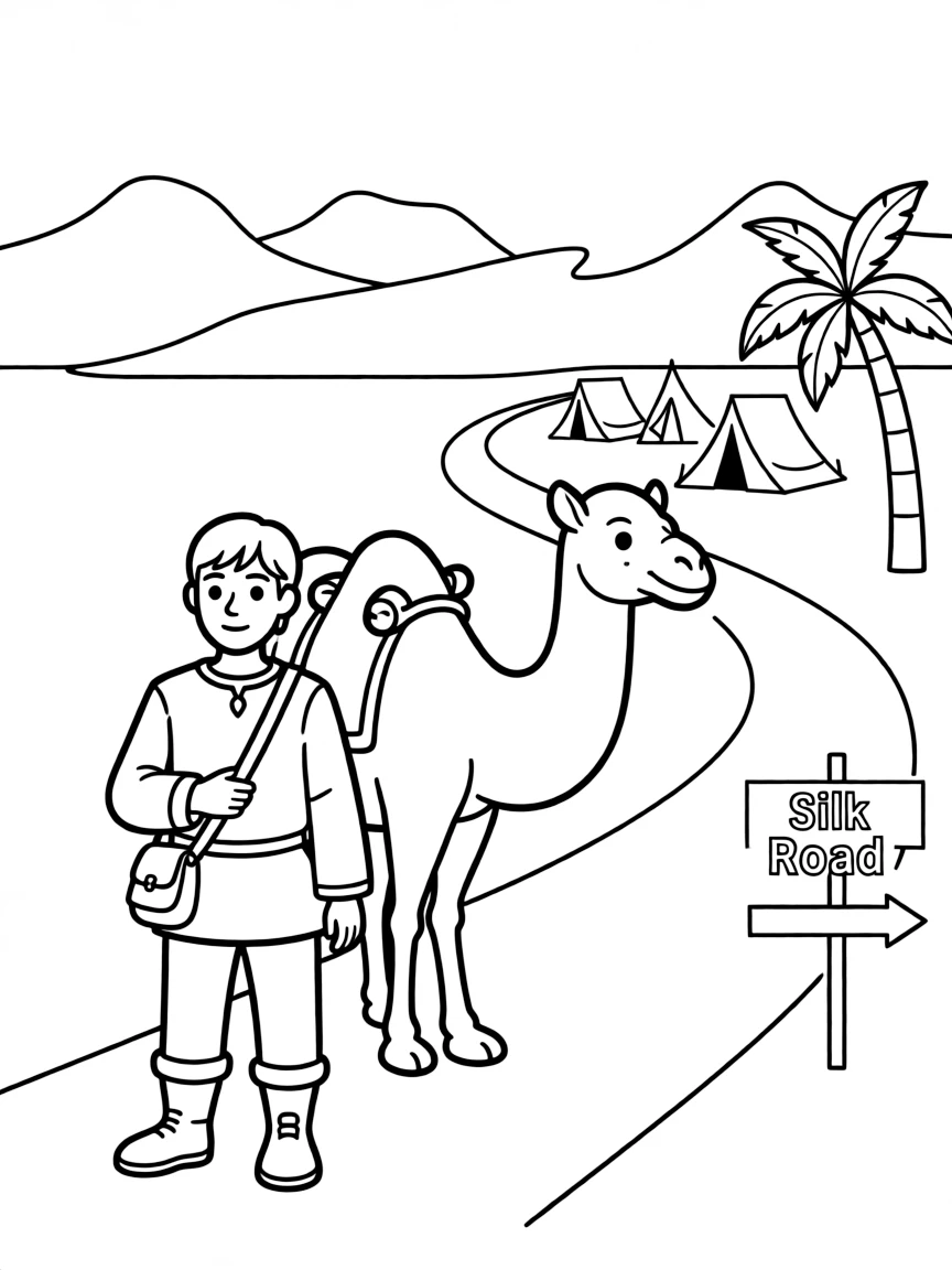 Marco Polo traveling