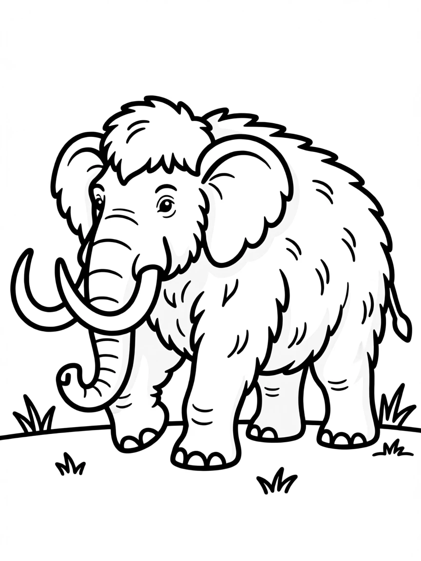 A woolly mammoth