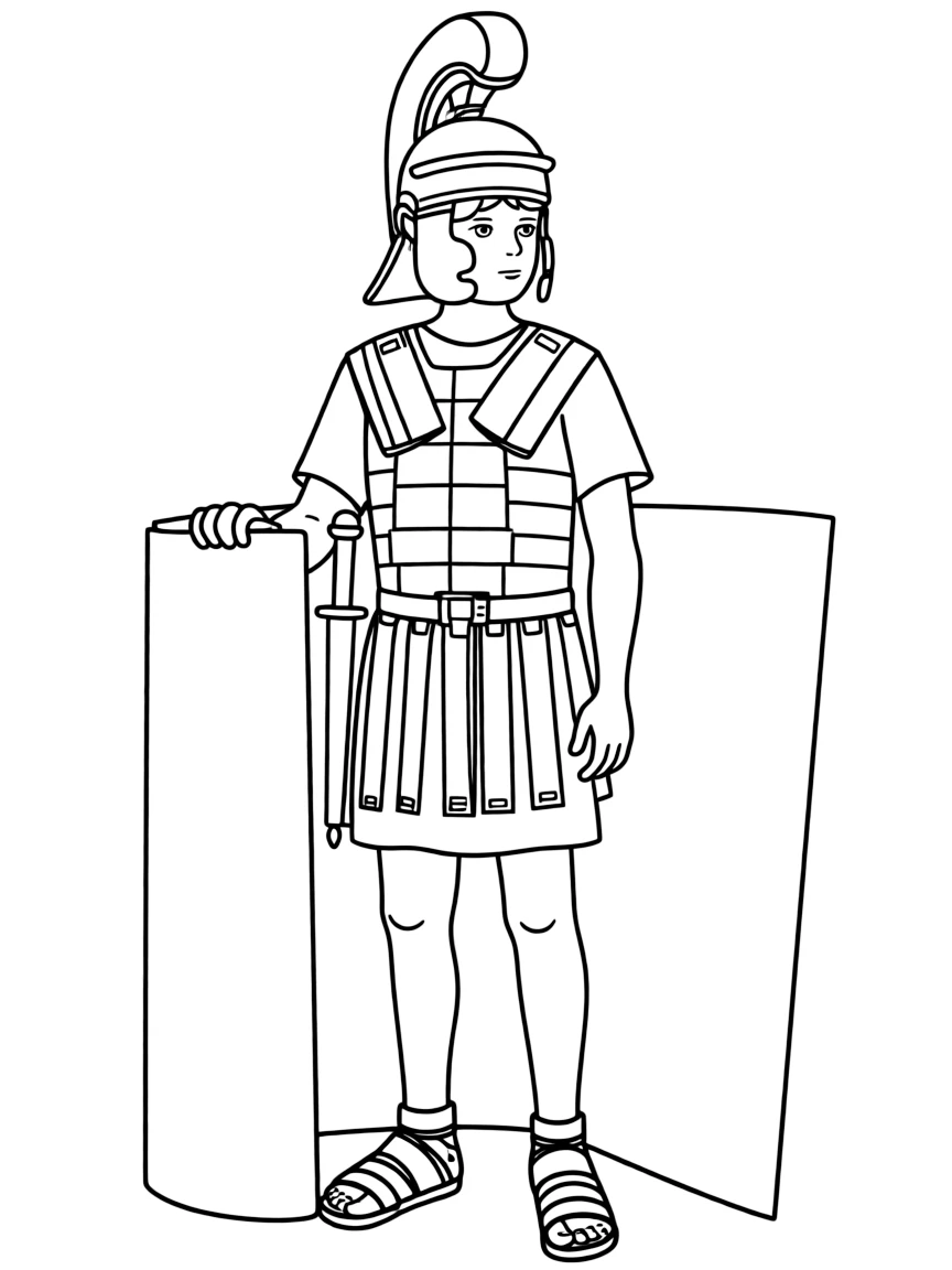 A Roman soldier