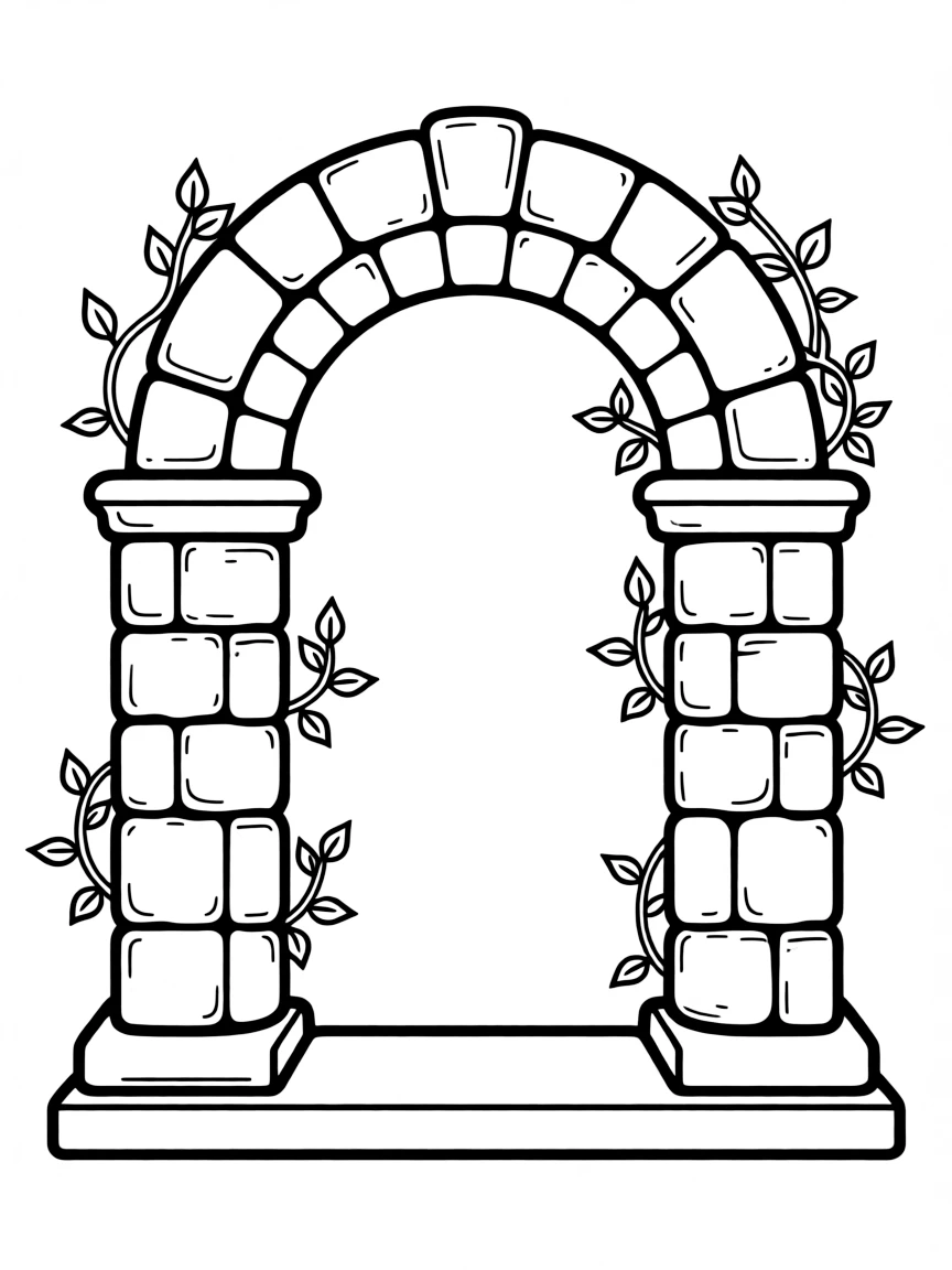 A Roman arch