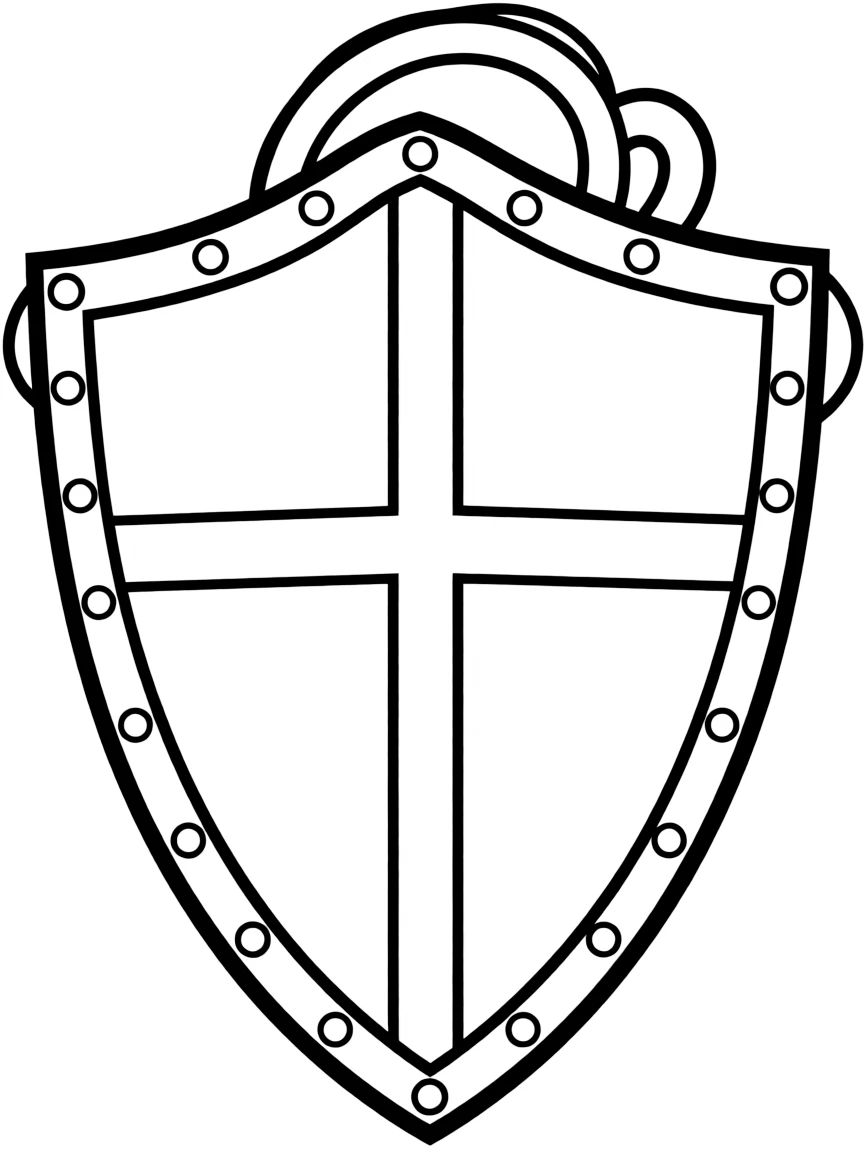 A knight's shield