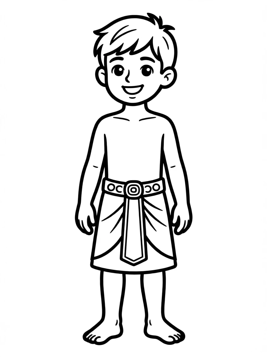 An Egyptian kilt
