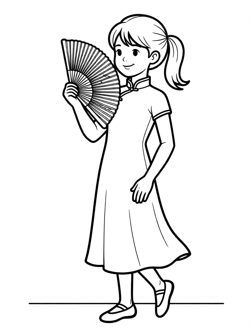 A Chinese fan