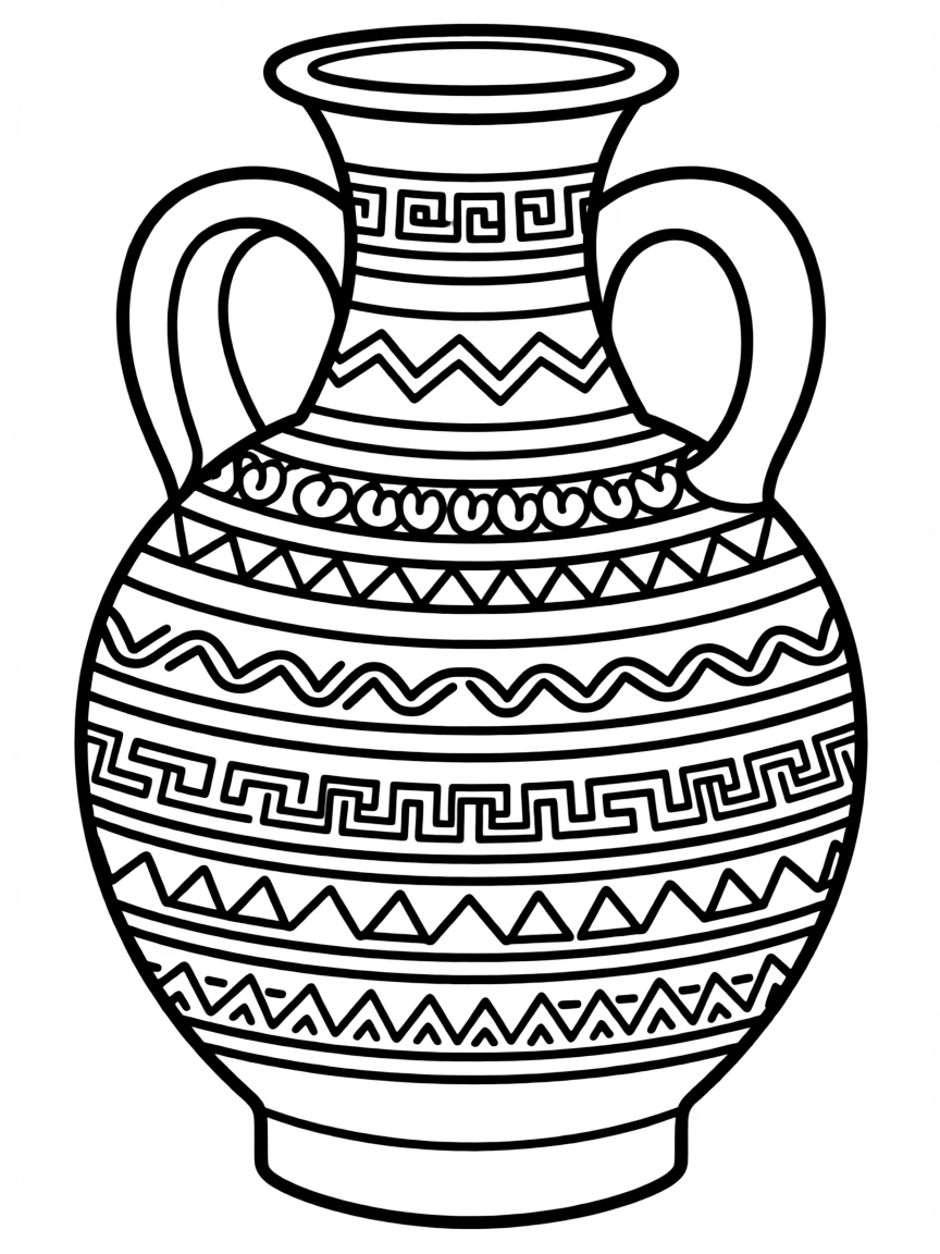 A Greek pot