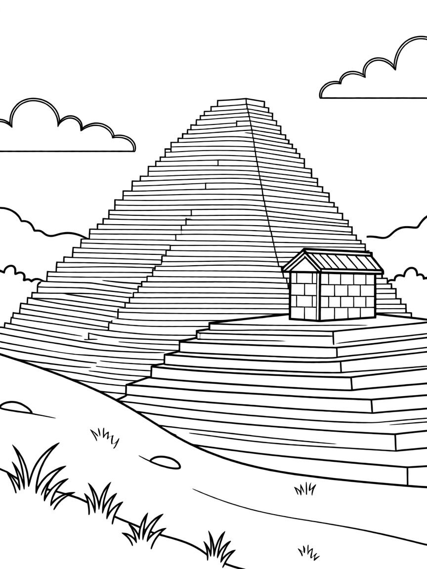 An Inca mountain
