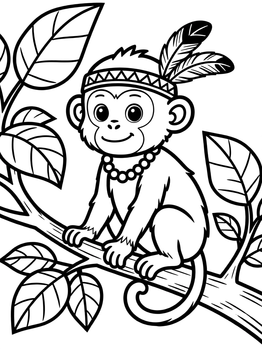 A Mayan monkey