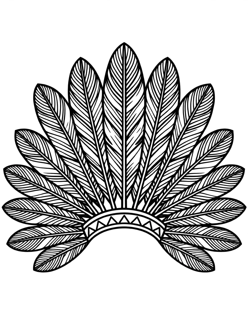 An Aztec feather art