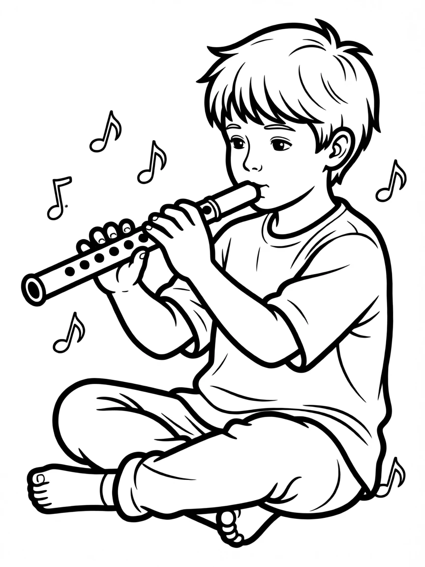 A Greek flute