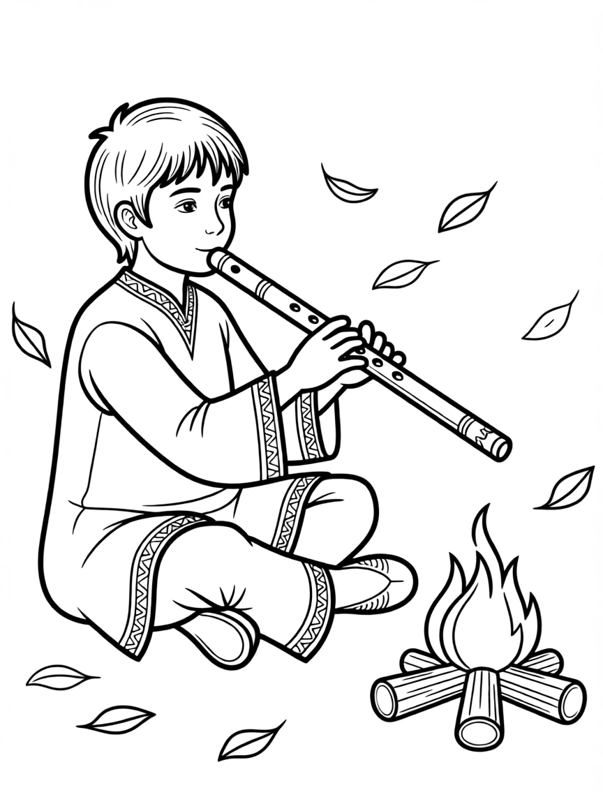 A Native American flute