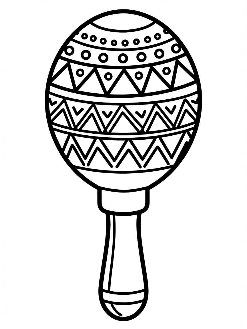 A Mayan maraca