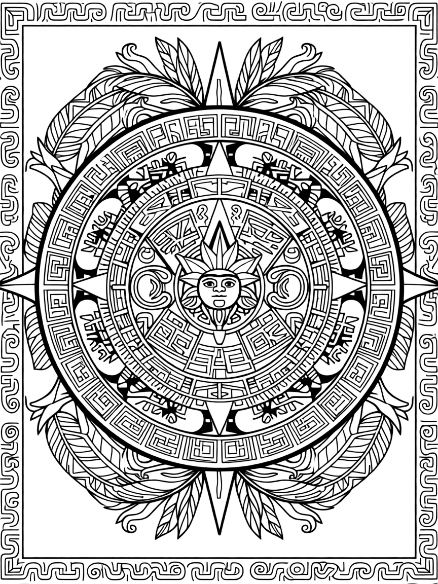 A Mayan calendar