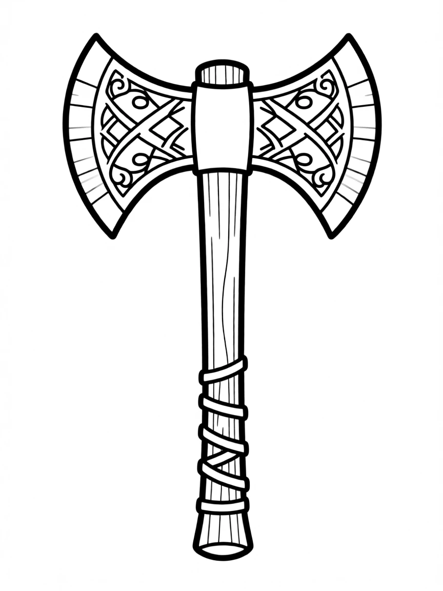 A Viking axe