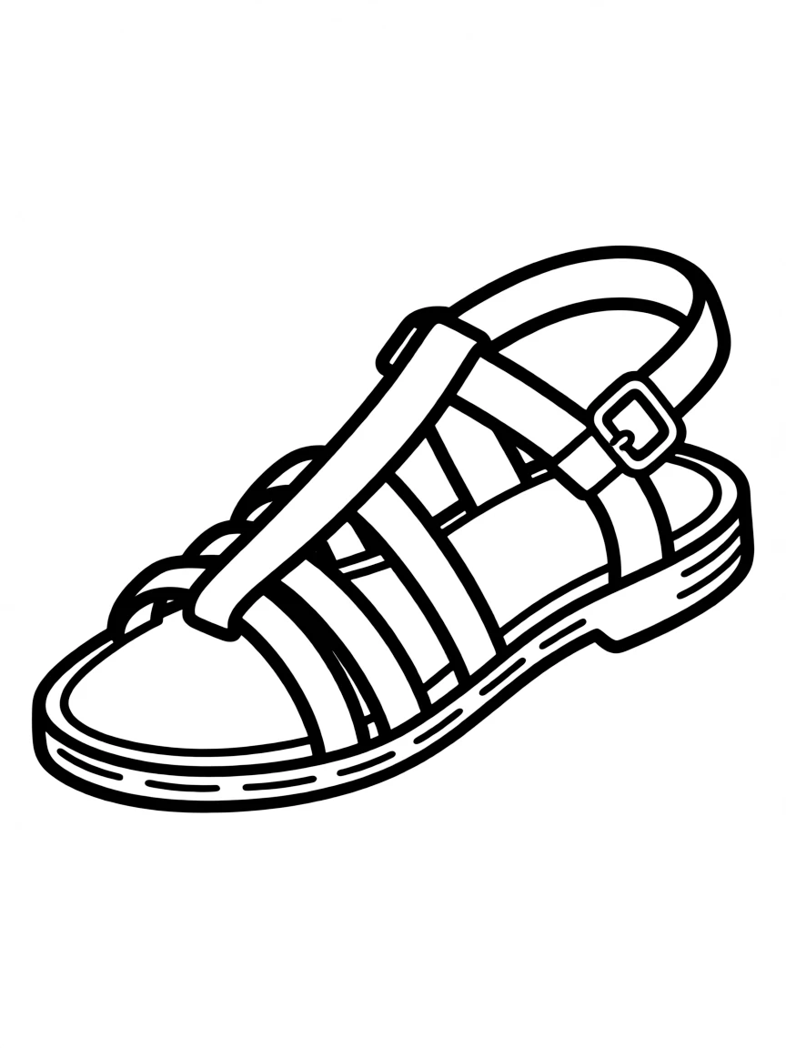 A Roman sandal