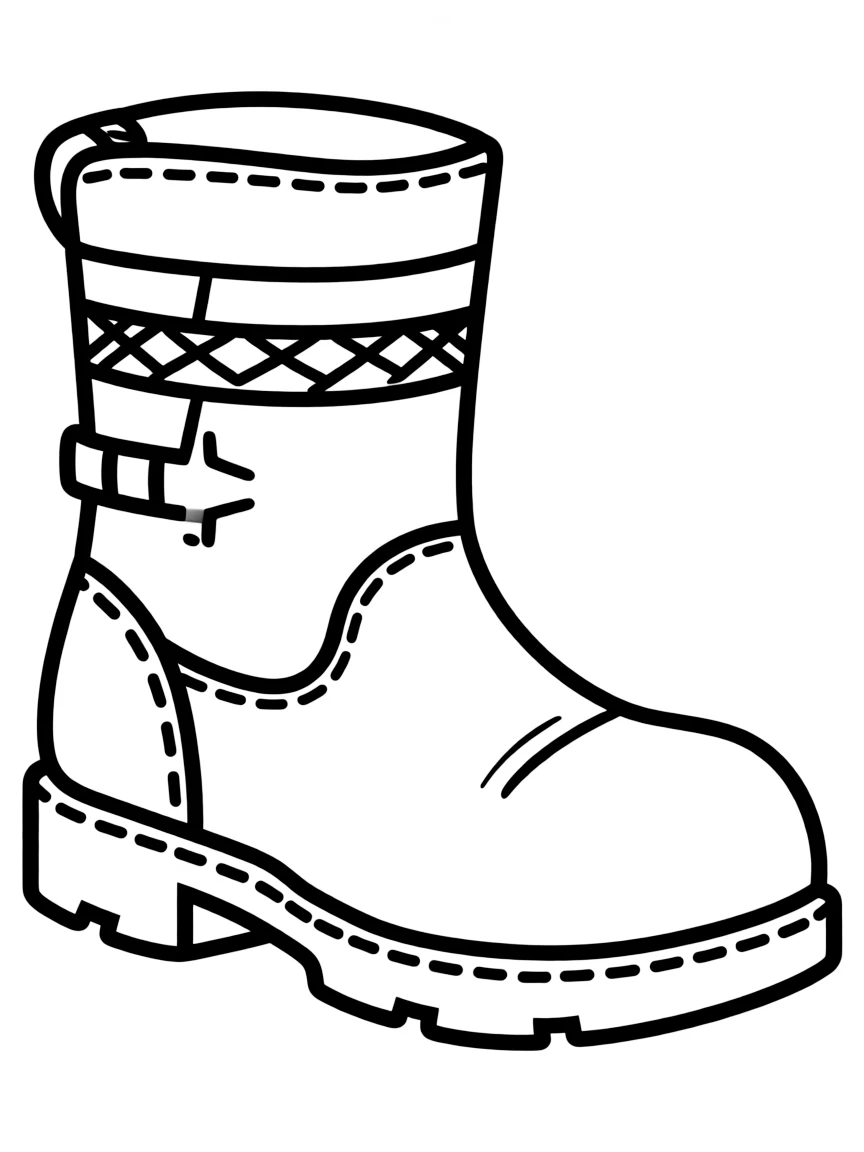 A Viking boot