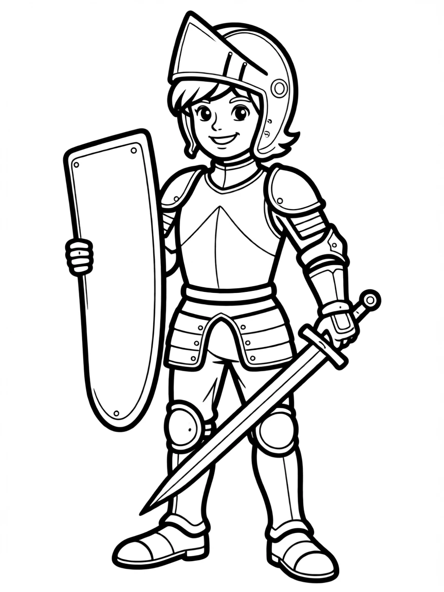 A knight's armor