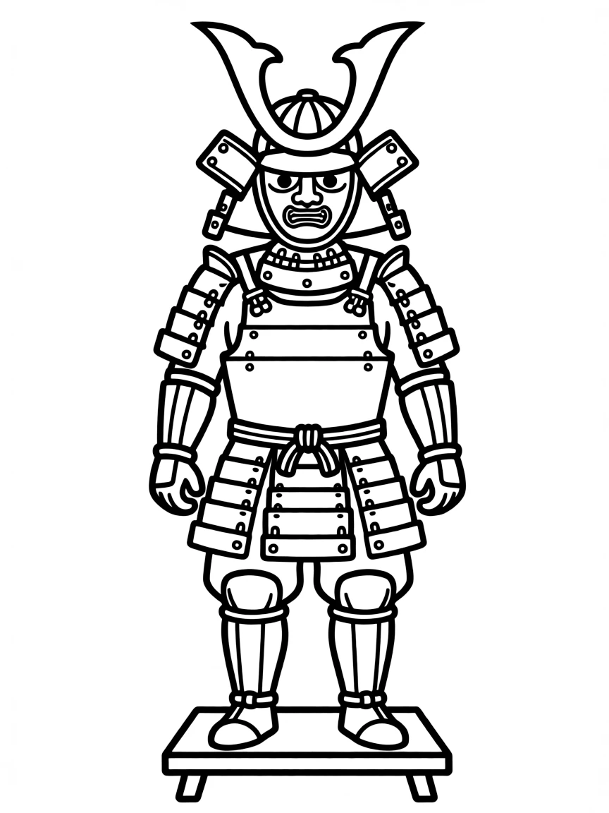A samurai armor