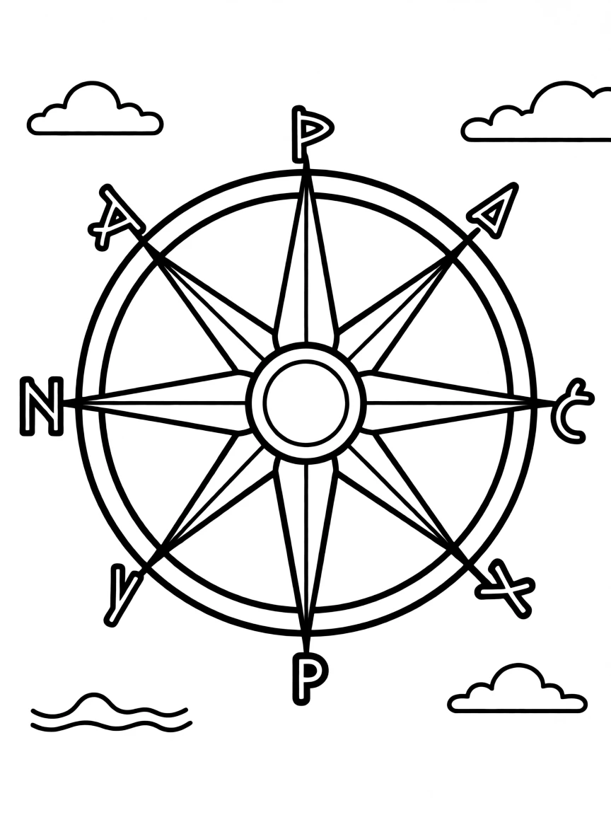 A Viking compass
