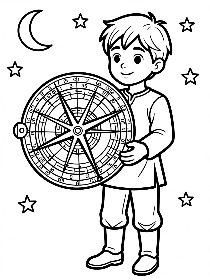 A medieval astrolabe