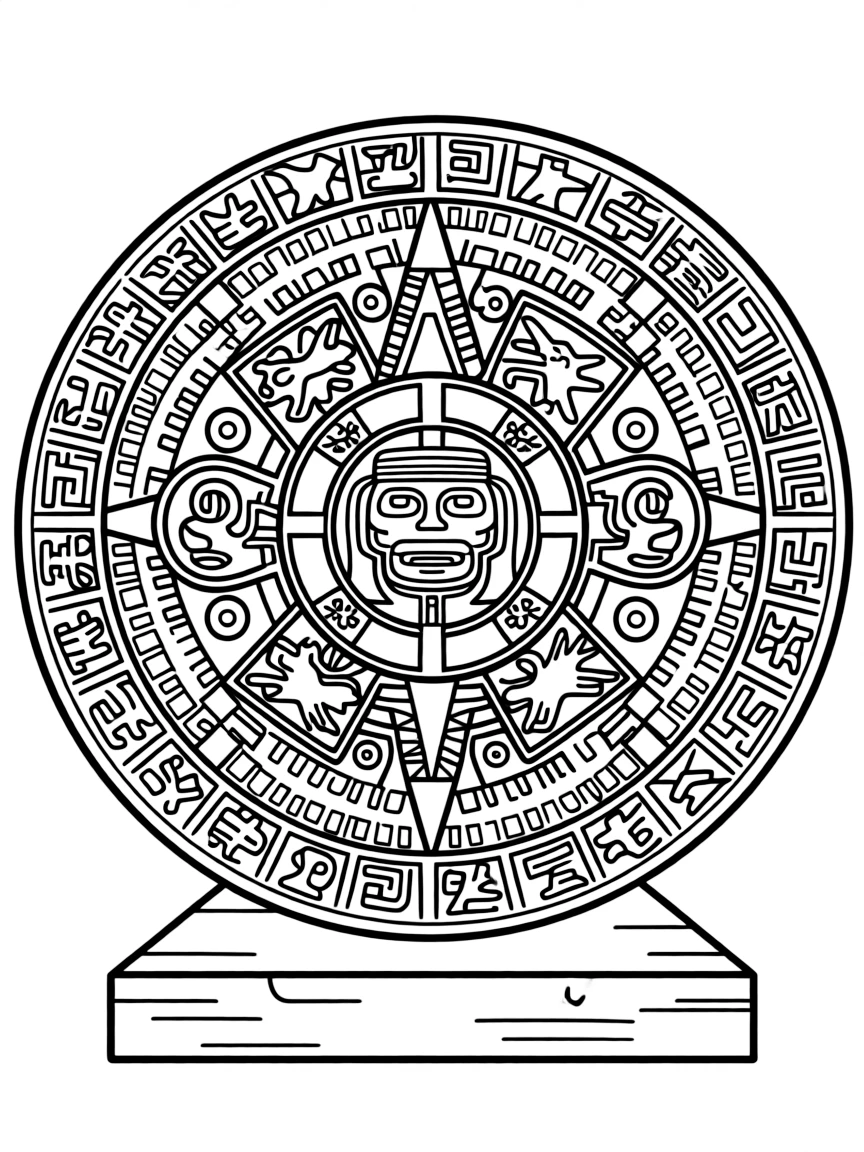 A Mayan calendar