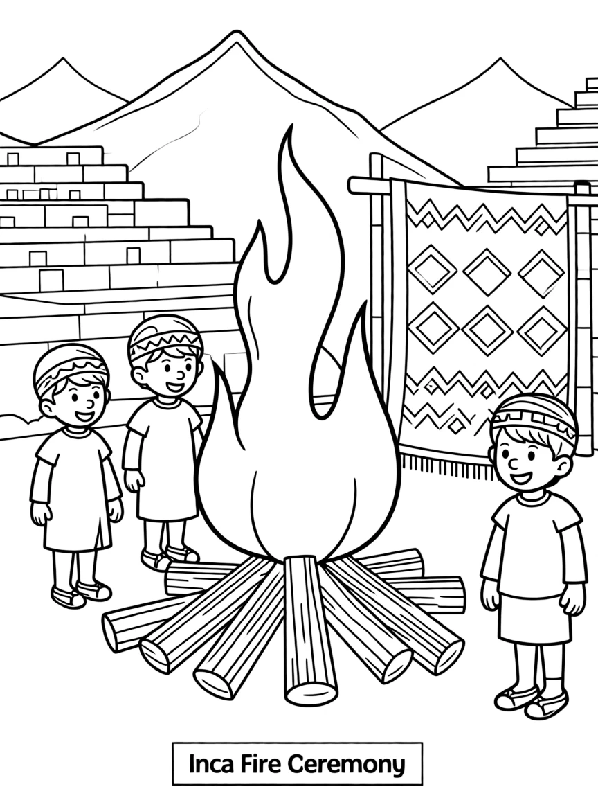 An Inca fire