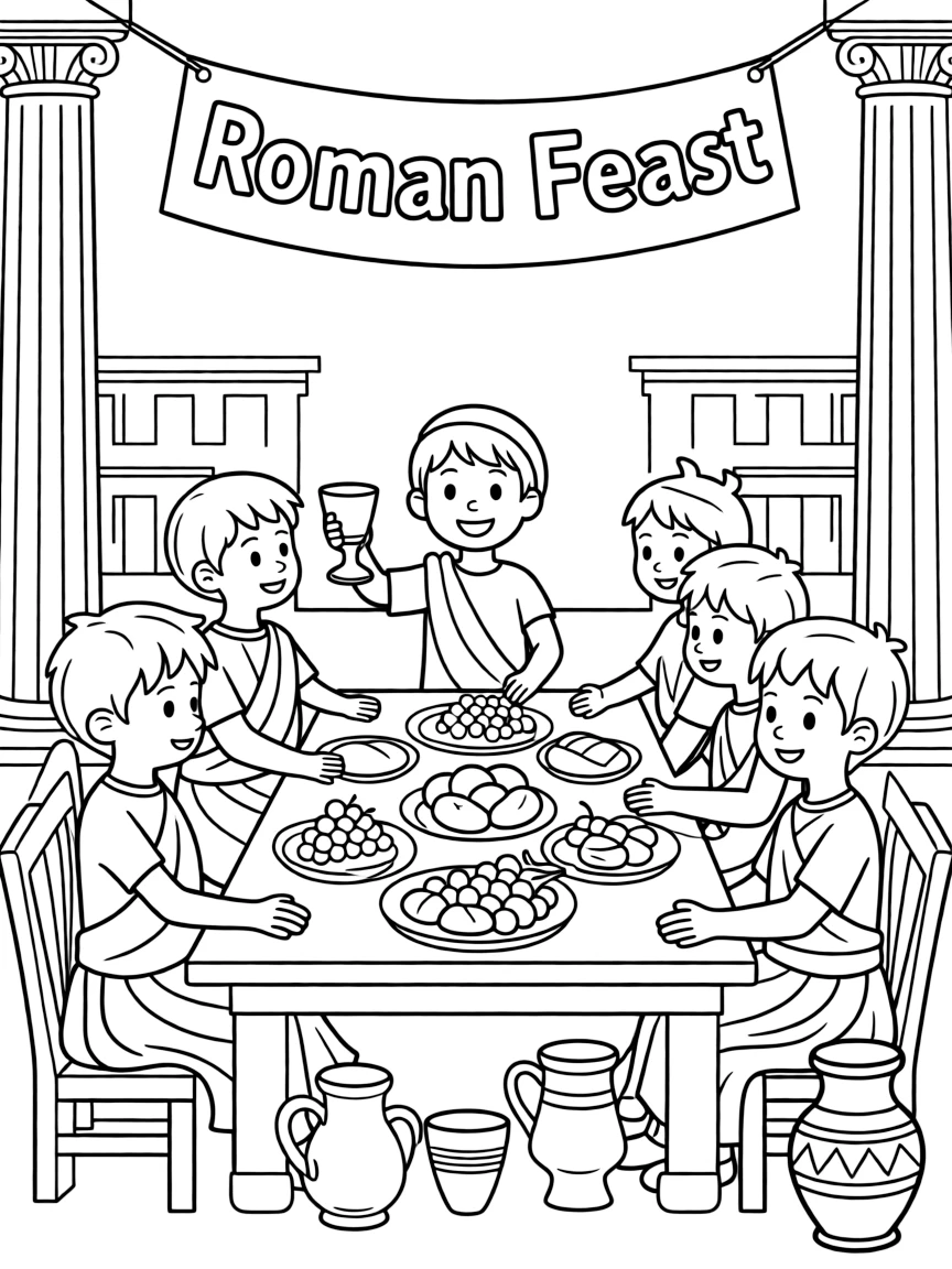 A Roman feast