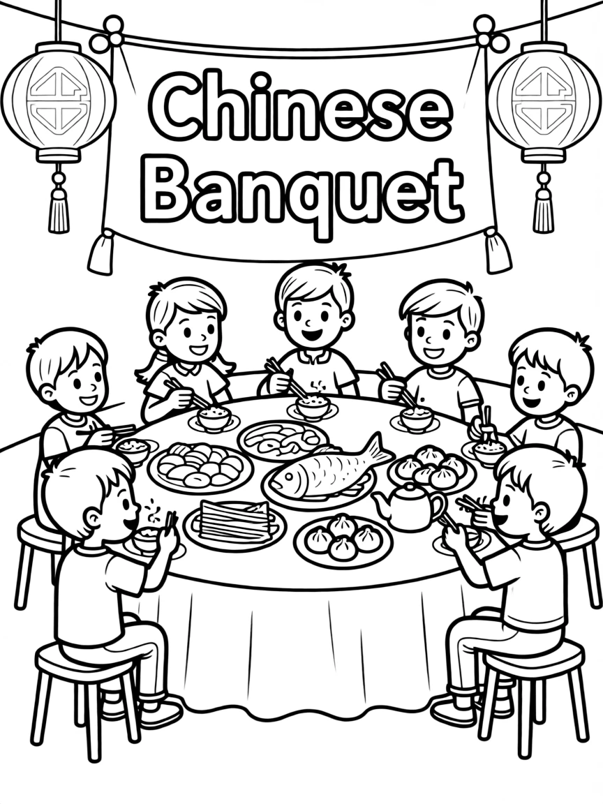 A Chinese banquet