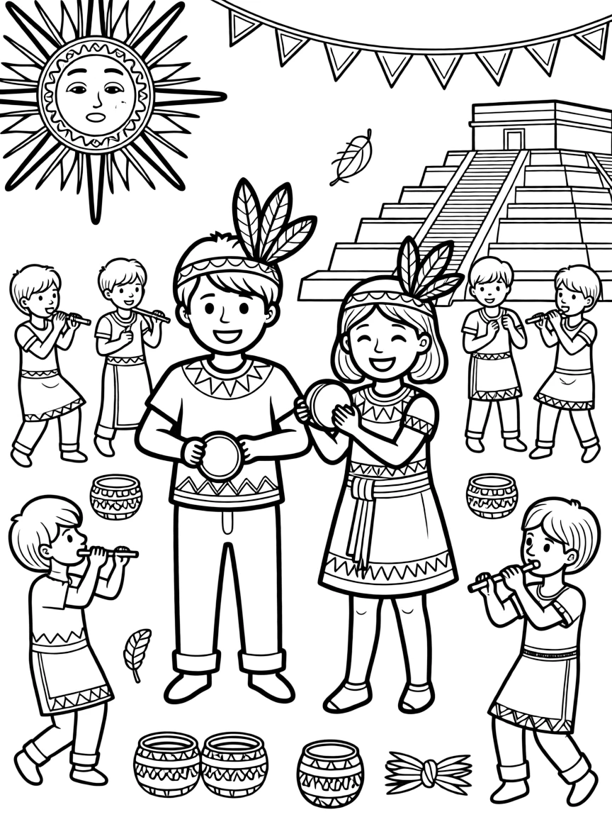 An Inca festival