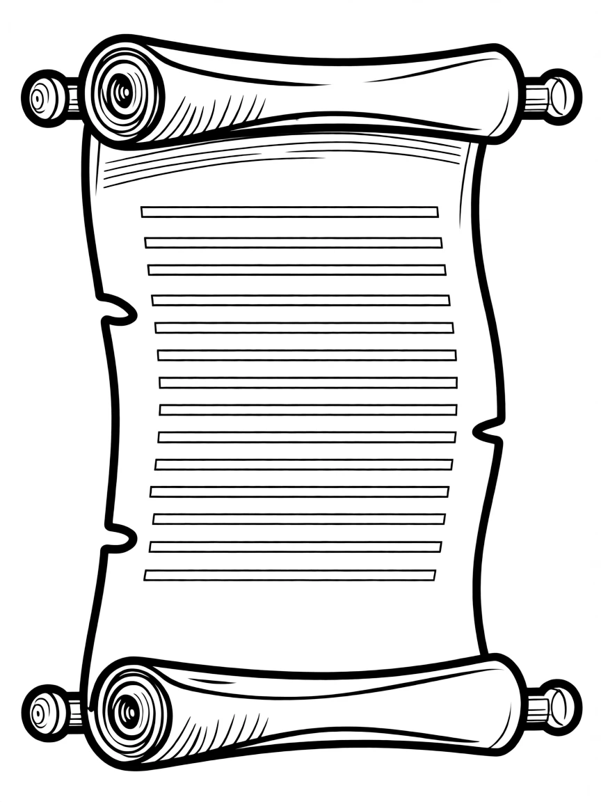 A Roman scroll