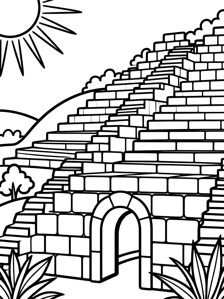An Inca ruin