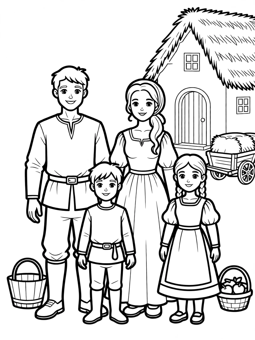 A medieval family